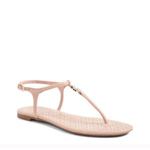 NWT Tory Burch Marion T Strap Sandal (Pink) 11